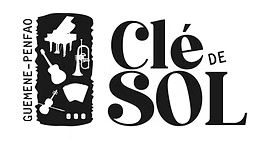 logo clé de sol Noir et blanc