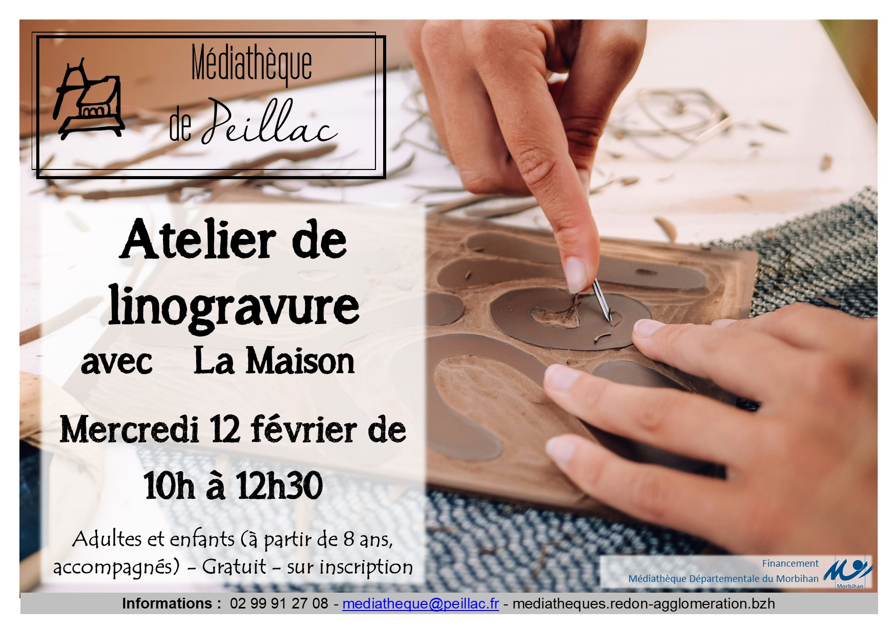 Atelier linogravure