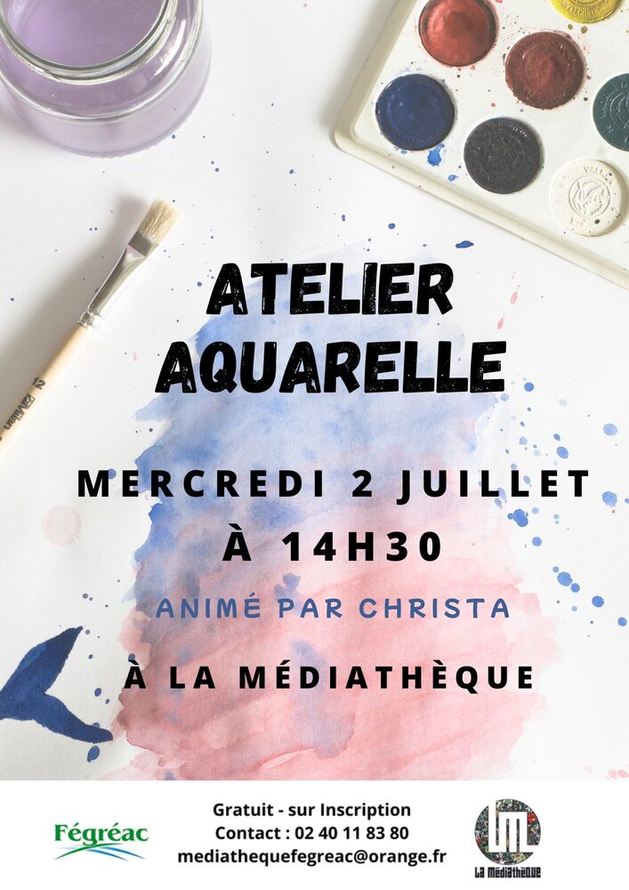 atelier aquarelle