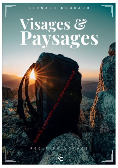 Homme debout devant un v&eacute;lo dans la nature